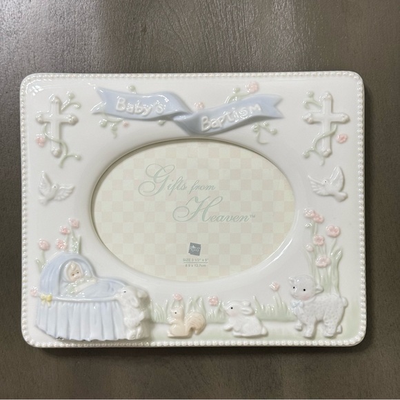 Russ Baby’s Baptism Picture Frame - Picture 1 of 2